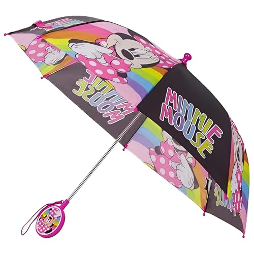 Parapluie Disney La Reine des Neiges pour petite fille rose 3 à 6 ans