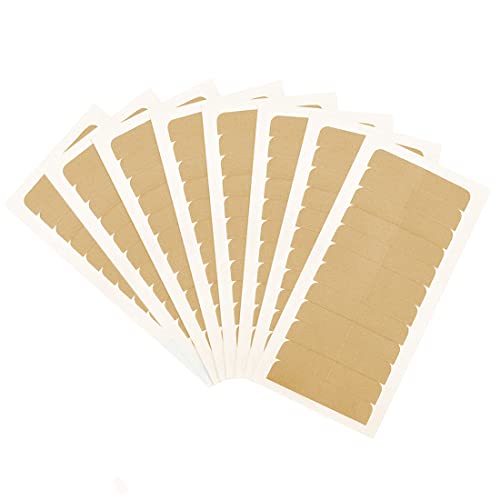 SIDQHICAC 96pcs Cinta de Extensión de Pelo,Cinta Adhesiva de Extensión de Pelo de Trama de Doble Cara Tape para Reemplazo, Herramienta de Belleza para Cinta en Extensión de Cabello y Trama de Pelo Cover