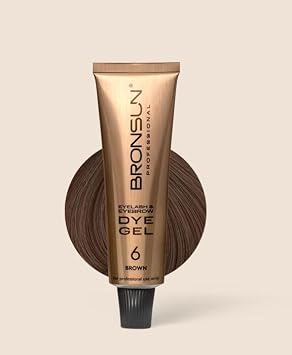BRONSUN Hair Dye, Brown #6, 15ml