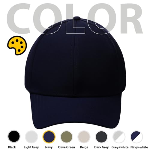 Image of LiuSuper XXL Baseball Cap - Quick-Dry Moisture-Wicking Hat for Big Heads (23.6 inch-25.6 inch) Sports Cap for Men Women