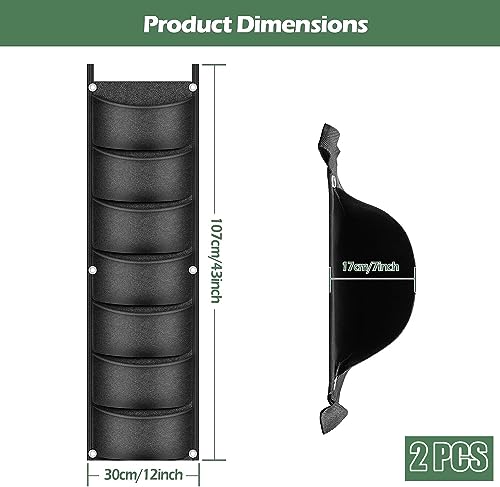 LATERN 2Pcs Hanging Plant Grow Bags - Image 4