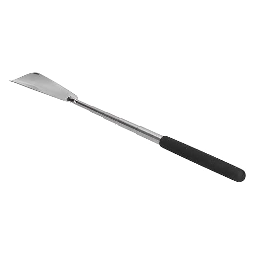 Calzador de acero inoxidable con mango telescópico extendido miniatura 2