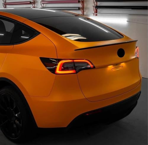 Image of HOME13 Attrective Orange Matte Vinyl Car & Bike Wrap Sheet Sticker and Decal Roll Film & Auto Car Vehicle Motocycle Air Release Bubble Free Self Adhesive (24 x 360, Matte Orange Wrap)