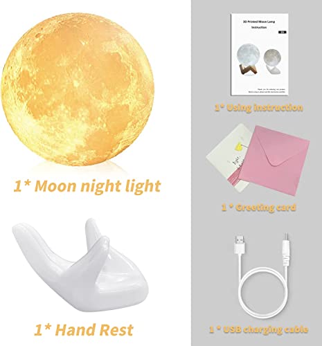 Balkwan-Moon-Lamp-35-inches-3D-Printing-Moon-Light-uses-Dimmable-and-Touch-Control-DesignRomantic-Funny-Birthday-Gifts-for-Women-MenKidsChild-and-Baby-Rustic-Home-Decor-Rechargeable-Night-Light