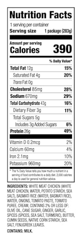 Image of Saffron Road Butter Chicken Frozen Dinner, 10 oz - Antibiotic Free, Gluten Free, Halal