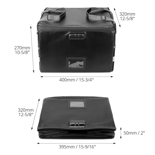 Boite de classement 1100 ℃ ignifuge imperméable et pliable avec serrure à code