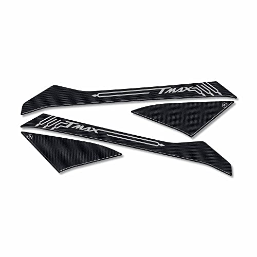 Autocollants 3D Moto Yamaha Tmax 530 de labelbike Protection de Poignée Carbone