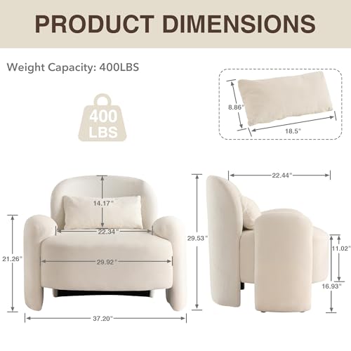 Sillón Lounge Moderno Plegable Beige miniatura 2