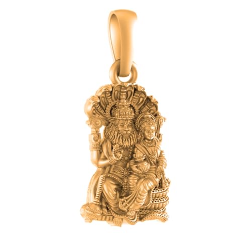 Pendentif en argent sterling 925 et or 22 carats Mtrolls AMZ 460 - Taille Small mixte