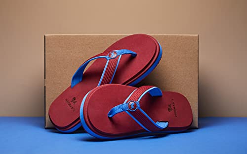 Image of Neeman's Eco Fluffy Orthopedic Slipper for Men | Soft Arch Support Chappal & Sliders | Cushioned Casual Flip Flops | Lightweight Slip-On Flips | Sleeper for Daily Use Indoor Outdoor