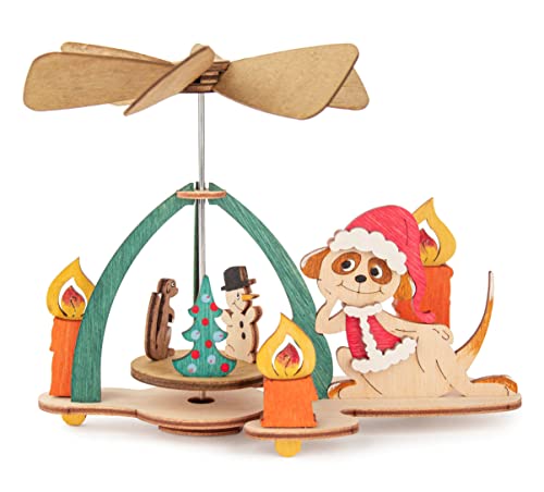 Drechslerei Kuhnert - Hobaku Bastelset - Weihnachtliche Erdmännchen -...