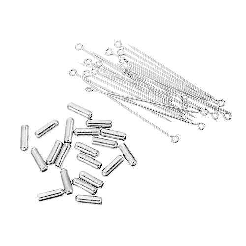 BEBEMOKO 40pcs Brooches Needle Jewelry Accessories for Earring Elegant Design