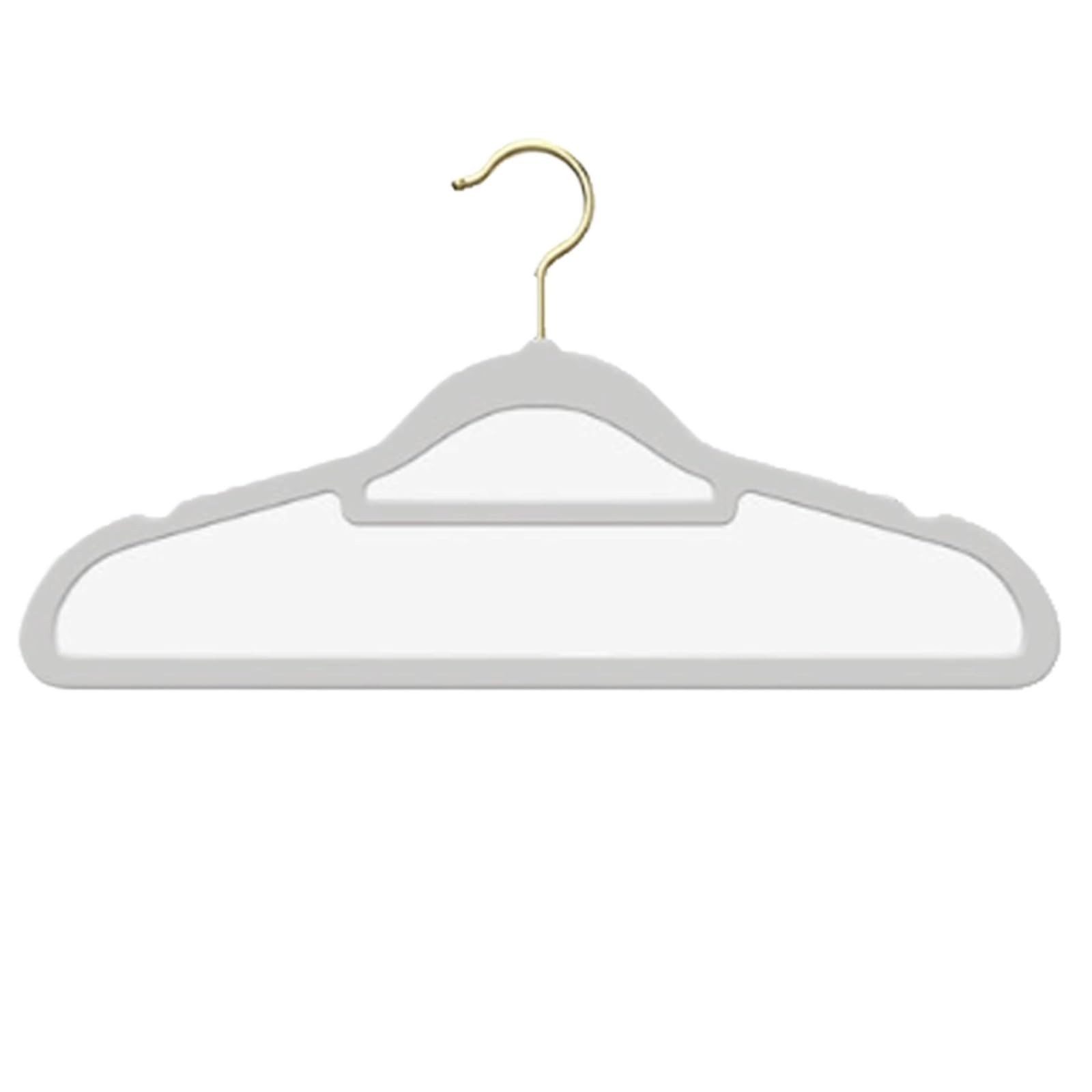 Plastic Hangers 10 Pack Heavy Duty Dry Wet Traceless Coat hanger
