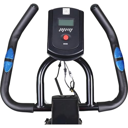 Image of Kobo Heavy-Duty Spin Bike with 10KG Flywheel | 120 KG Max User Weight | Silent Belt Drive Indoor Cycle | Adjustable Resistance & LCD Display | Home Cardio Fitness Workout Bike