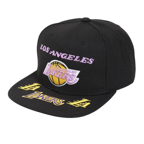 Casquette snapback NBA Mitchell & Ness rigide ajustement parfait anti transpiration pour grand confort