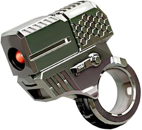 EDC Alloy Fingertip Pistol, Fidget Adult Toys, Cool Stress Relief Toys for Anxiety & ADHD for Friends (Style-C)