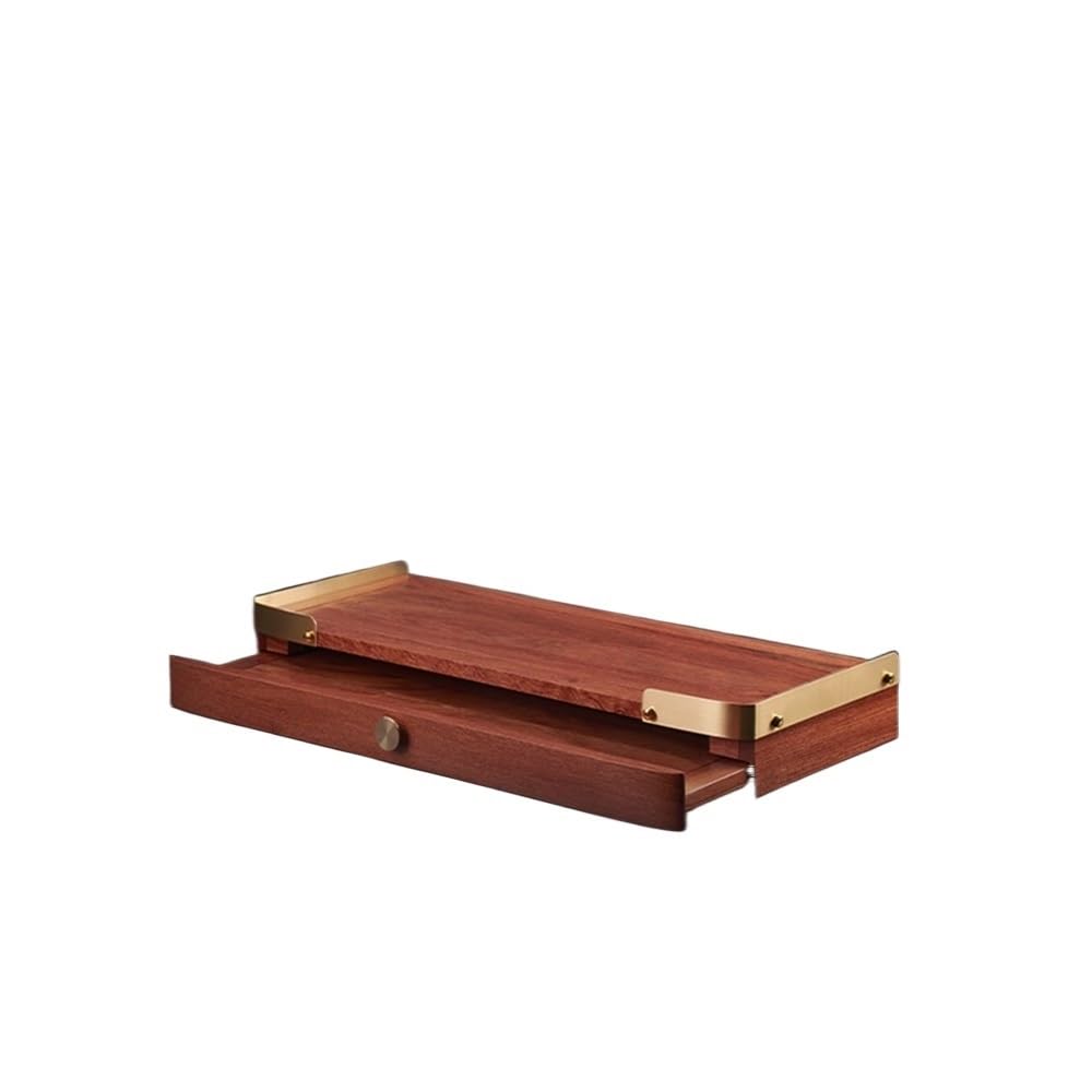 buddhist altar shelf Wood Altar Cabinet Compact Prayer Shelf(Brass)