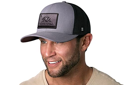 Image of HAKA State Flag Series Trucker Hat for Men & Women, Adjustable Baseball Hat, Golf Hat Snapback