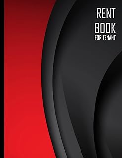 Rent Book For Tenant: Rental Ledger For Landlords, Tenants, And Lodgers. The Perfect Rent Receipt Book and Rental Log Book.