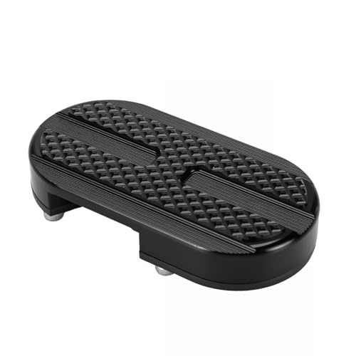 Agrandisseur de pédale frein arrière noir aluminium pour moto Harley Fat Bob 2018-2026