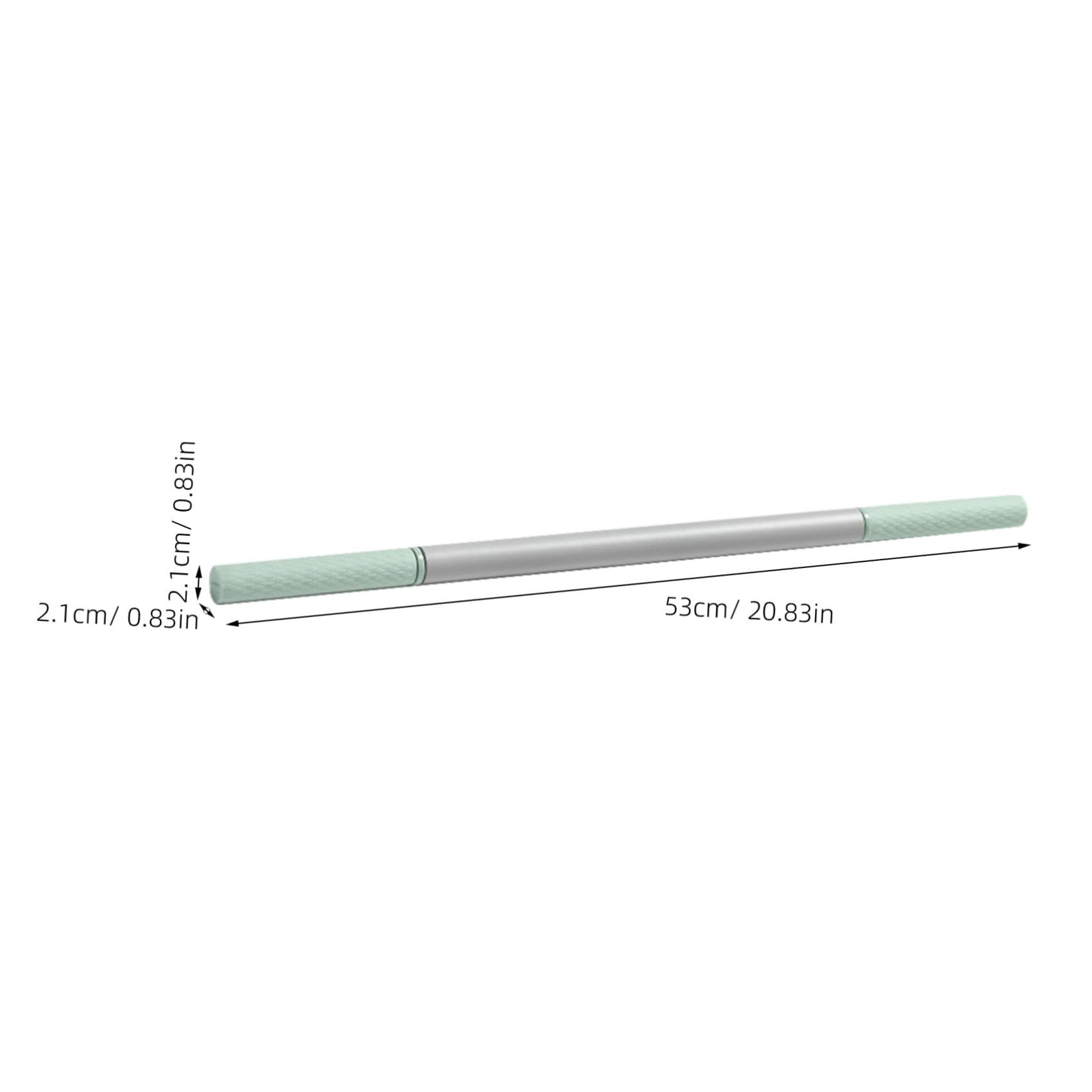 Anti-slip Muscle Massage Roller Stick Deep Tissue Back Shoulders Ergonomic Handheld Massager for Exercise Yoga at Home Gym