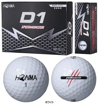 Amazon.co.jp: 本間ゴルフ D1 SPEEDMONSTER 26' ボール 2026年モデル