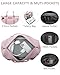 Women Weekender Travel Duffle Bag: Travel Duffel Overnight Bags with Shoe Compartment Large Carry on Tote Bag with Toiletry Bag Weekend Traveling Yoga Gym Hospital for Women with Wet Pocket Pink