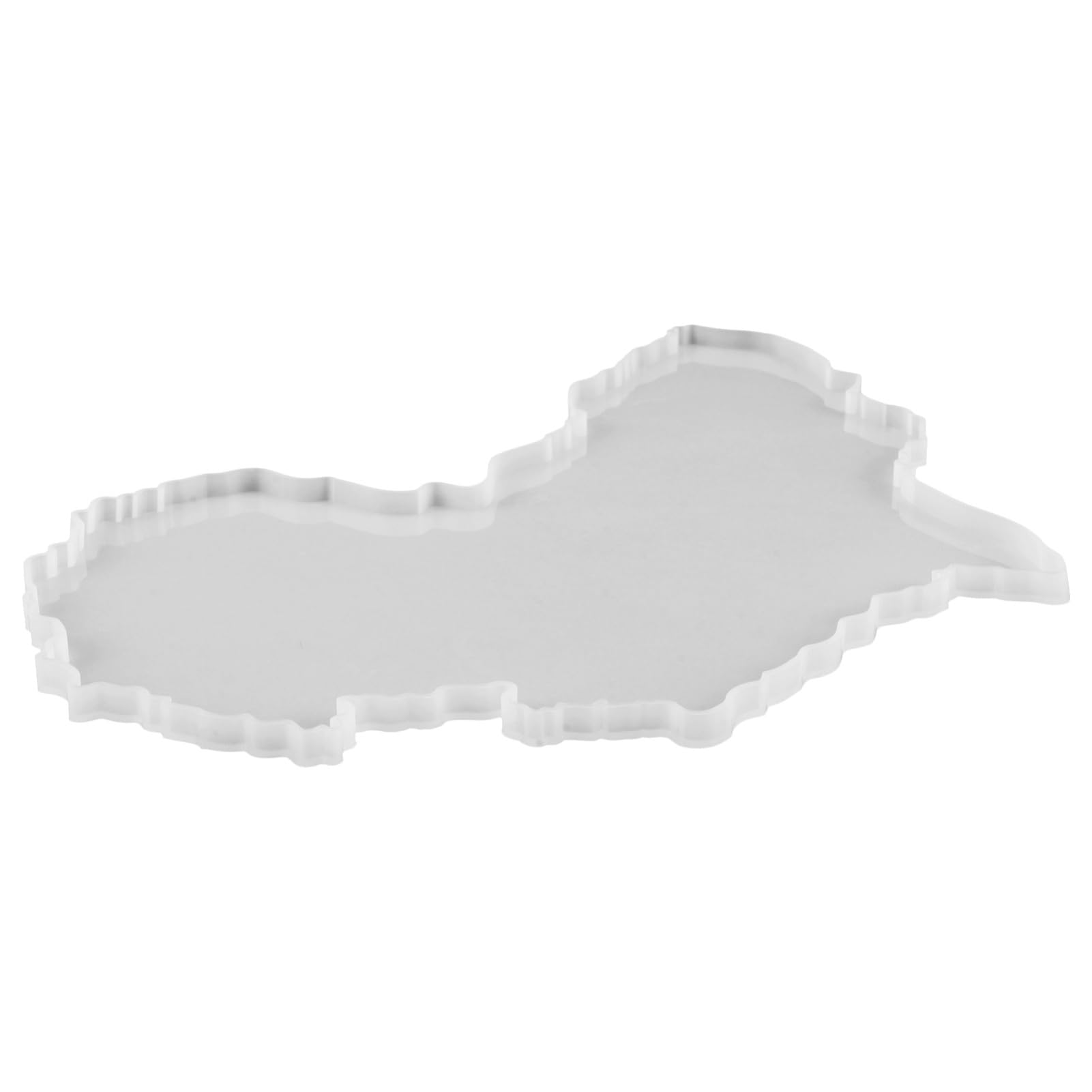 Lurrose 2 Stück Silikon Gussform Karte Diy Silikonform für Schmuckherstellung Vielseitige Verwendung für Kreative Projekte Sicher für für Persönliche