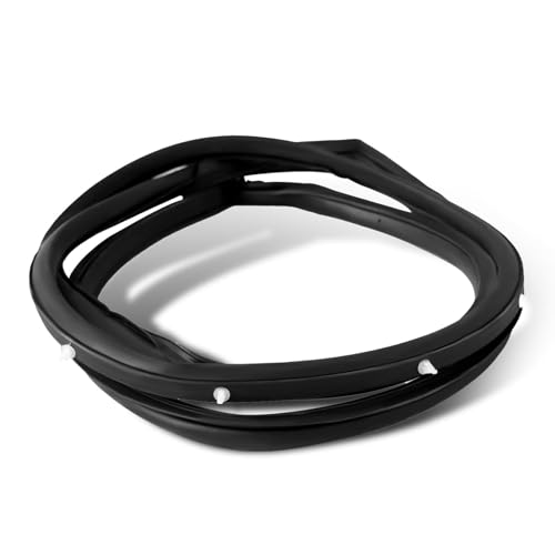 Jecoupoon Compatible con el burlete Civic 2012-2015 para ventana delantera izquierda, puerta lateral del conductor, correa exterior