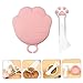 Hohopeti Pet Tin Spoon Can Sealing Cover Easy Pet Feeding Spoon Leverage Can Opener Food Mixing Tool