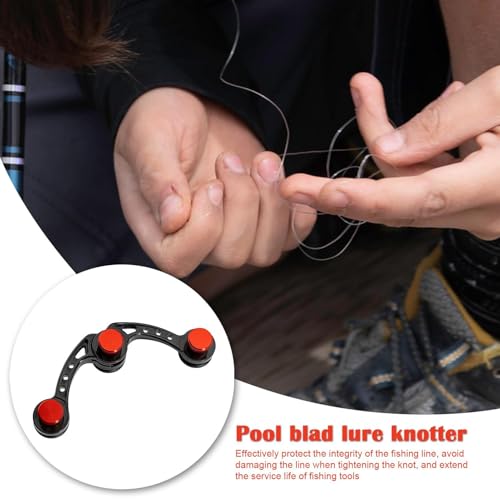 Accessoires de ligne de poisson solides et outil de nœud de bobine tresse - 2