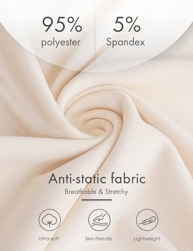 MANCYFIT Womens Full Slip Tank Top Dress Slip Sleeveless Under Dress Wide Straps2