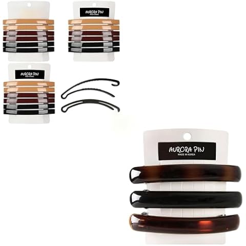 AURORA PIN GPL3 Barrettes for Girls, AC-1 Plastic Hair Clips for Women Cover