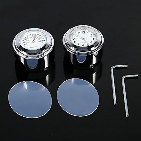 Horloge et thermomètre Yctze pour moto Cover