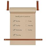 11.8 Inch Paper Roll Holder-Craft Paper Roll Holder 30 Meters Wall Mounted Paper Roll for Memo Board Wall Decoration, to-Do List, DIY Drawings, Artworks, Creativity Butcher Paper Dispenser