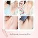 Beauty Bloom Electric Razor for Women, 2 in 1 Wet & Dry Electric Waterproof Razor Shaver, Painless Hair Removal Removable Head for Bikini Leg Arm Underarm Area Trimmer (Pink)