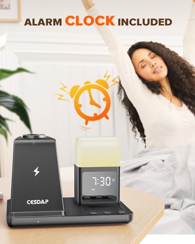 Cesdap Z18 6 In 1 Wireless Charging Station thumb #2