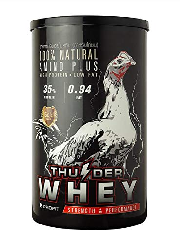 Thunder Whey Protein Powder Vitamins Health Supplement for Rooster Booster Chicken & Birds