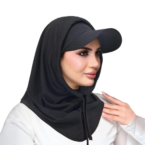Turbante musulmán con visera solar para correr y entrenar al aire libre