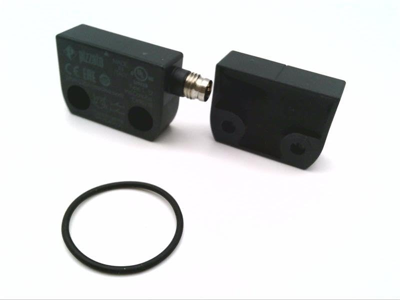 PIZZATO SR AD40ALK-A01N 2NC W/Door Closed, Actuation Distance 5MM, M8 Connector 4 Poles, Magnetic Sensor, Right Side Connection, Safety Coded, with Actuator