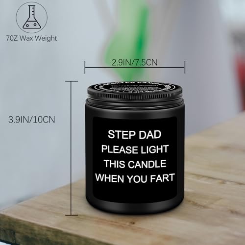 Image of Homsolver Gifts for Step Dad, Fathers Day Birthday Christmas Bonus Dad Gift from Stepdaughter Stepson - Funny Best Stepfather Presents