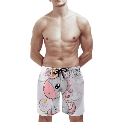 Short de bain homme licorne maillot de bain plage - 3