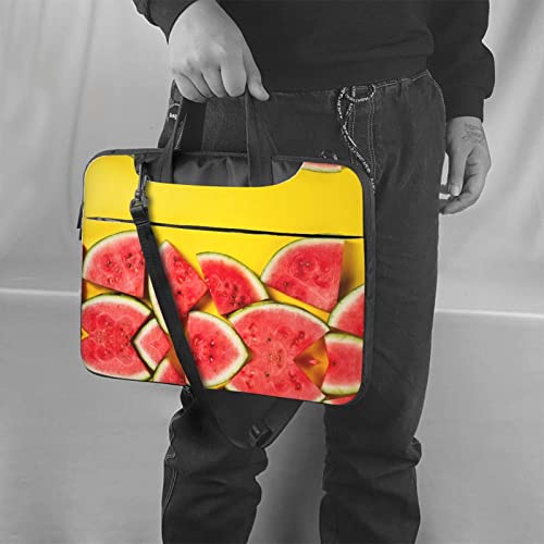 Maletín para portátil con diseño estampado sandía miniatura 2
