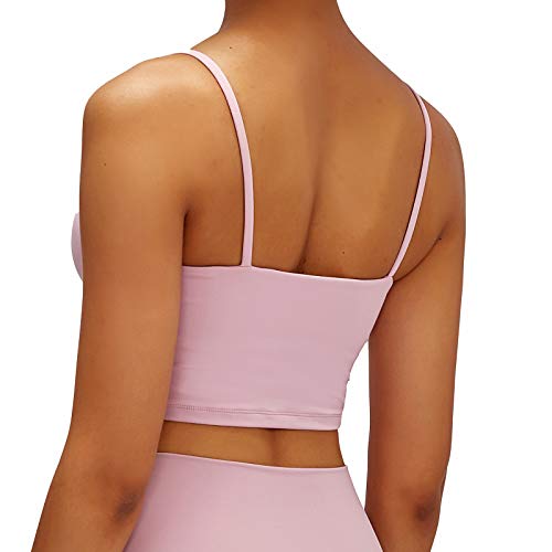 Image of Lemedy Women Padded Sports Bra Fitness Workout Running Shirts Yoga Tank Top