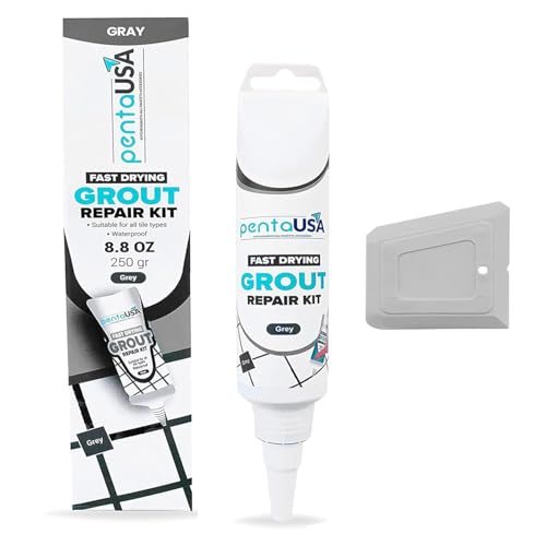 PentaUSA Grout Reviver - Ready Mixed Grout, Tile...