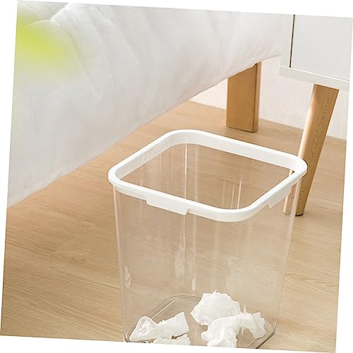 Caneca cuadrada transparente para oficina PET miniatura 3