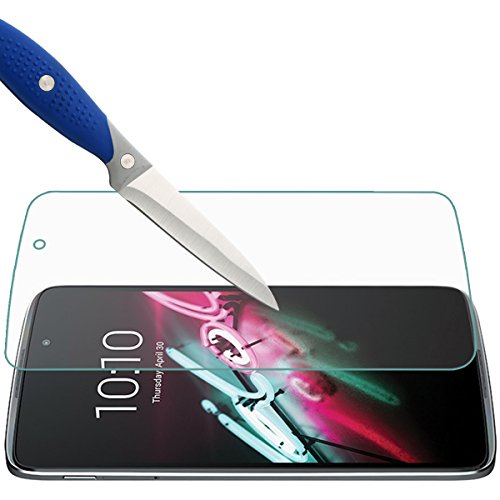 [2-Pack]-Mr.shield Designed For Alcatel Onetouch Idol 3 (5.5 Inch) [Tempered Glass] Screen Protector With Lifetime Replacement #TOP3