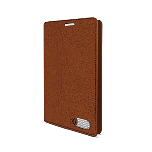 VEST Anti-Radiation Wallet Case for Samsung Galaxy S7 (Brown)