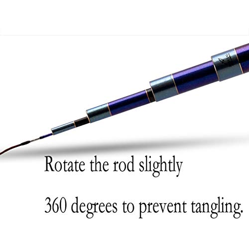 YAZHUANG8 Angelrute für Kinder Angel Ultra-Light und Super Hard Große Rod Sturgeon Rod Herring Rod Karpfen Rod Teleskop… – Bild 6