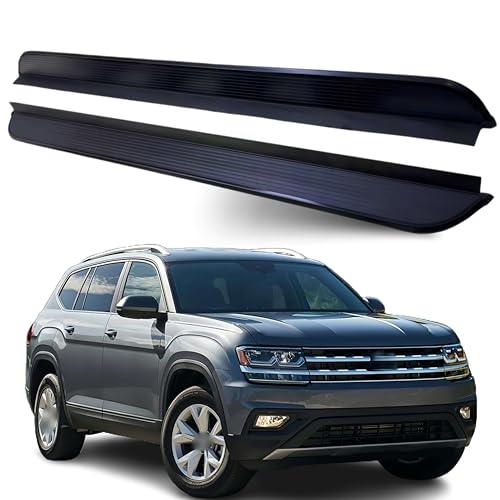 2PCS estribos de aluminio para VW Atlas Teramont 2018-2024